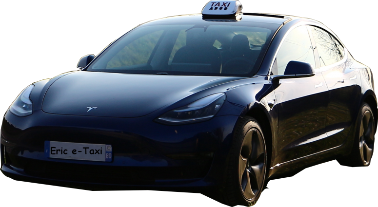 taxi tesla Amiens Abbeville Airaines